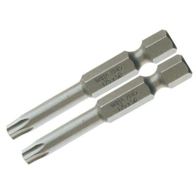 Wiha Tools 74510 Torx Power Bit, T20 x 50 mm, 2 Pk.