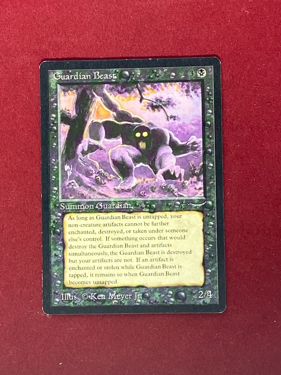 MTG Guardian Beast Arabian Nights Magic the Gathering | eBay MTG Guardian Beast Arabian Nights Magic the Gathering | eBay