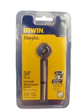 Irwin 3/8" Forstner Bit. 3/8" shank  #1966895  Cuts clean holes   NEW