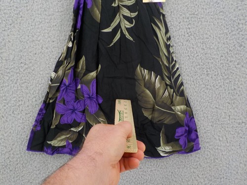 FAVANT SUNDRESS GIRLS SZ 4 SPAGHETTI STRAP BLACK PURPLE GREY HIBISCUS FLORAL NWD - Picture 12 of 16