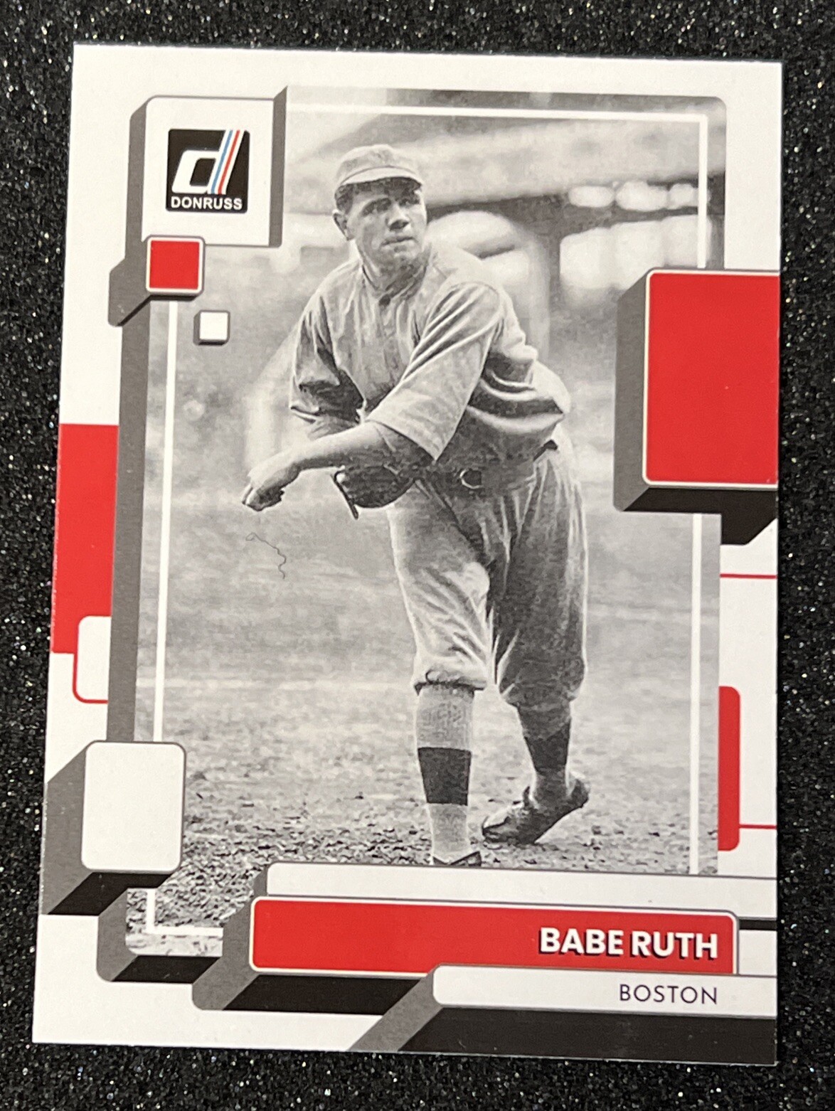 2022 Donruss 229 Babe Ruth Image variation Boston Red Sox MLB Baseball ...
