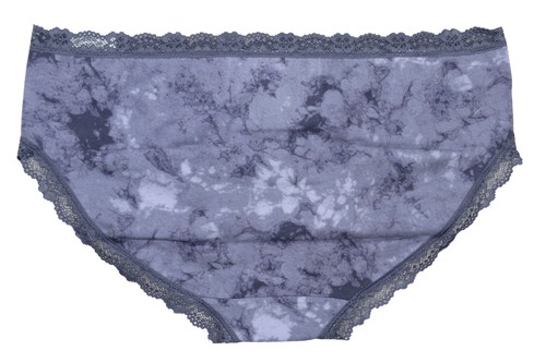 Jenni by Jennifer Moore Tie Dye Lace Edge Hipster Panty Women's Underwear NWT - Picture 2 of 4