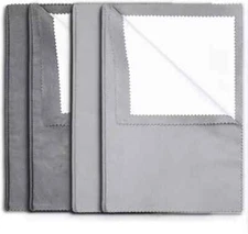 4Pcs Polishing Cloth Large Cleaning Cloths for Gold Silver and Platinum Jewelry,