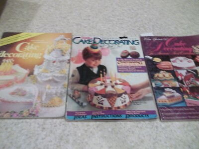 3 Wilton Cake Decorating Magazines Yearbook 1976 1984 Candy Ideas 1977 Easter