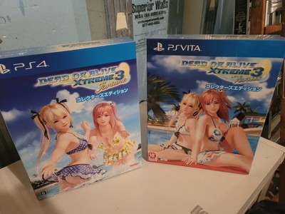 Vita Dead Or Alive Xtreme 3 Venus Limited Collectors Edition PS 