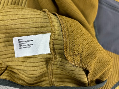 Alaskan Hardgear Ribbed Standard Fit Jacket Vest (Men's 3XL) Brown/Yellow - Picture 9 of 10