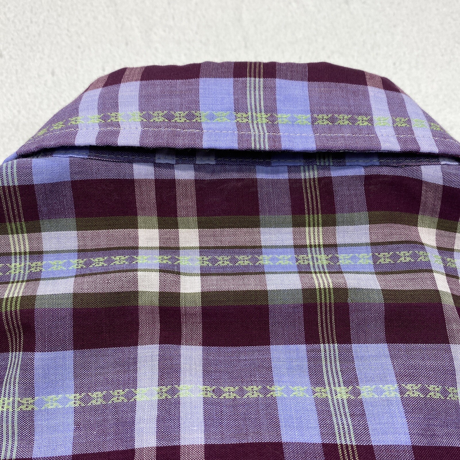 Vintage Basic Options Button Down Shirt Mens M Co… - image 13