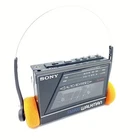 ⭐ Sony Walkman WM-F77 AM/FM Cassette Player ~ New Belts ~ Reconditioned!