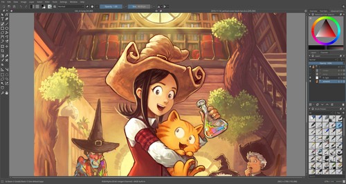 KRITA 5.2.2 Windows ART software Professional Painting Program On 4gb USB STICK - 第 24/24 張圖片