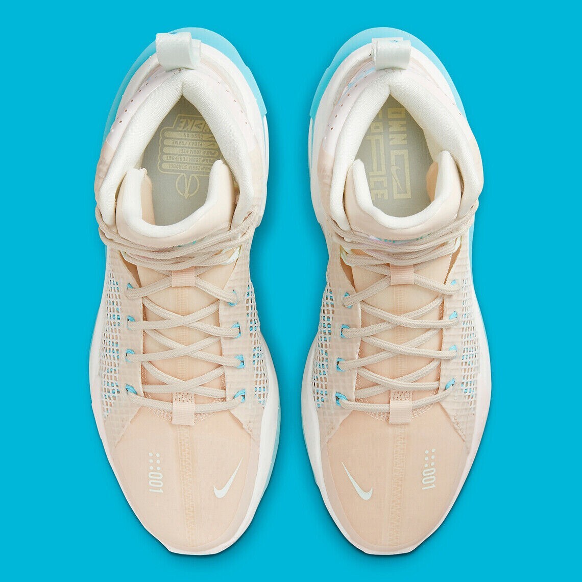 Nike Air Zoom GT Jump Vivid Sky Blue White Pearl Shoes