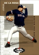 2002 Fleer Box Score #129 Jorge De La Rosa RP RC Rookie Card /2499 