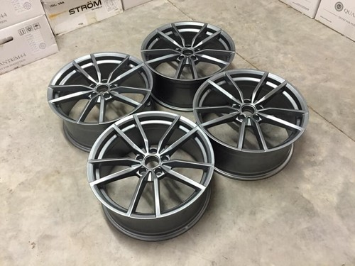 18" Golf R Pretoria Style Alloy Wheels Gloss Gun Metal MK5 MK6 MK7 MK7.5 Audi A3 - Picture 2 of 7