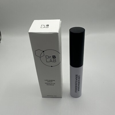 DR. B LAB - LASH AND BROW SERUM - .17oz - NEW IN BOX