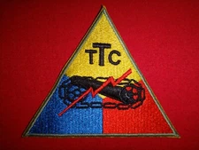 US Army ARMOR Tank Training Center TTC Patch
