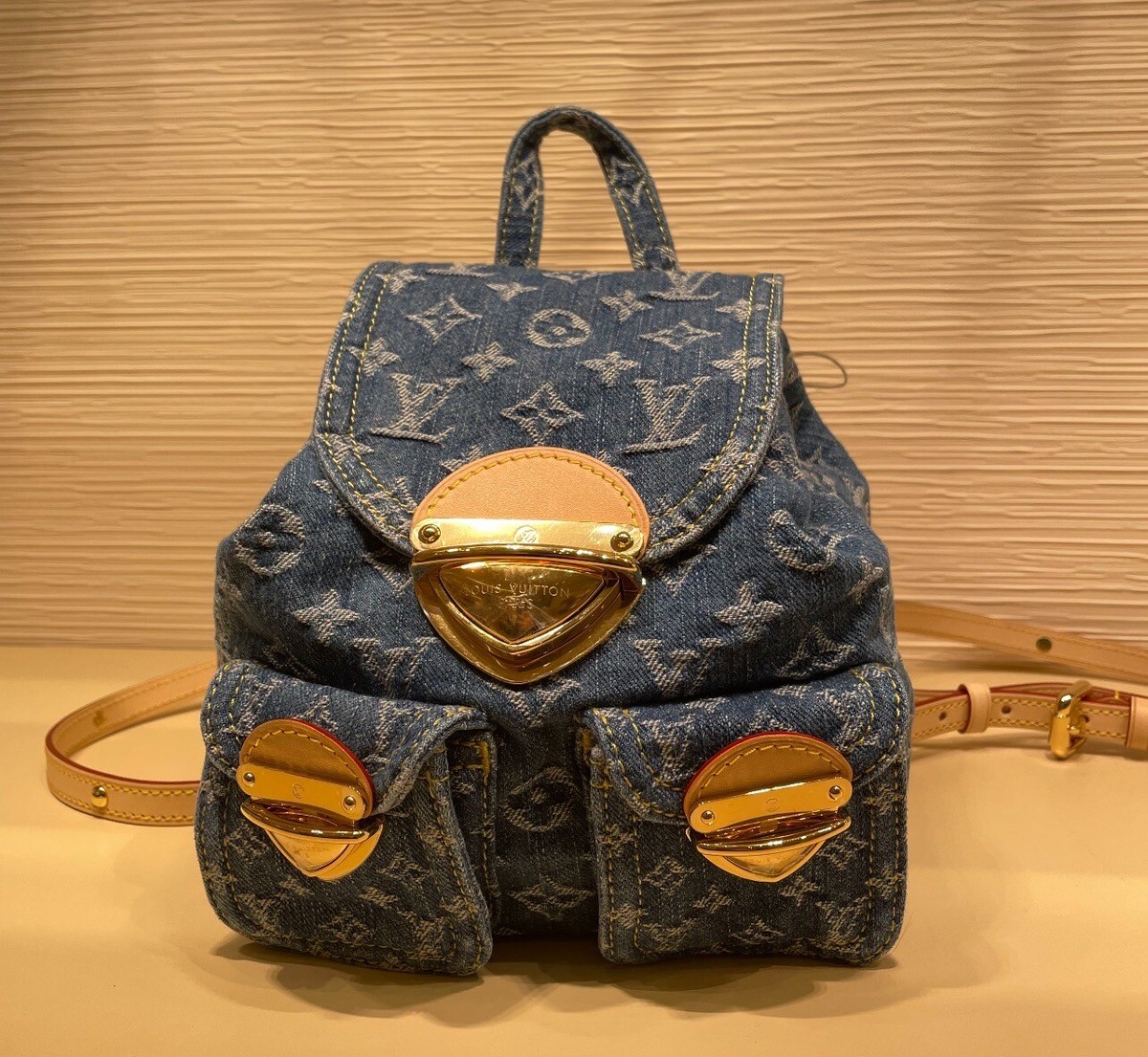 NIB Louis Vuitton Venice Backpack Monogram Denim M46836 NIB Louis Vuitton Venice Backpack Monogram Denim M46836
