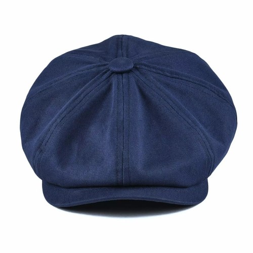 Berretto uomo newsboy berretto 100% cotone twill estivo Gatsby guida cabbie cappello - Foto 11 di 39