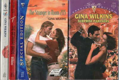 4LOT=GINA WILKINS=AFTER HOURS+ GETAWAY BRIDE+STRANGER ROOM 205+SURPRISE PARTNERS