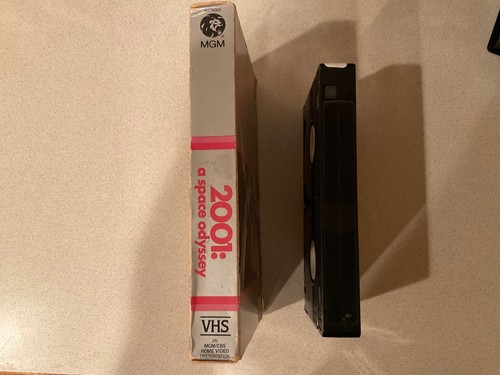2001: A Space Odyssey (VHS, 1980, MGM/CBS Big Box) Keir Dullea, Gary Lockwood - Picture 3 of 4