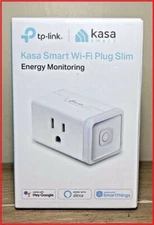 TP Link 249185 Tp-link Ac Kp115 Kasa Smart Wi-fi Plug Slim Energy Monitoring
