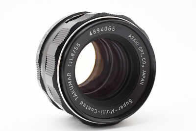 Excellent]Asahi PENTAX/ Super-Multi-Coated TAKUMAR 1:1.8/55 Japan