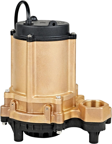 Little Giant 6EC-CBM 115 Volt, 1/3 HP, 3180 GPH, Manual (No Switch) Epoxy Impreg - Picture 7 of 11