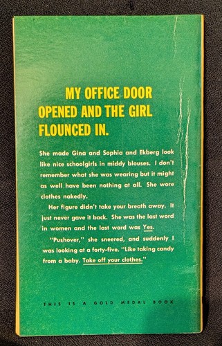 The Crazy Mixed-Up Corpse by Mike Avallone Nov. 1957 Gold Medal #718 PB 1PR - Picture 2 of 4