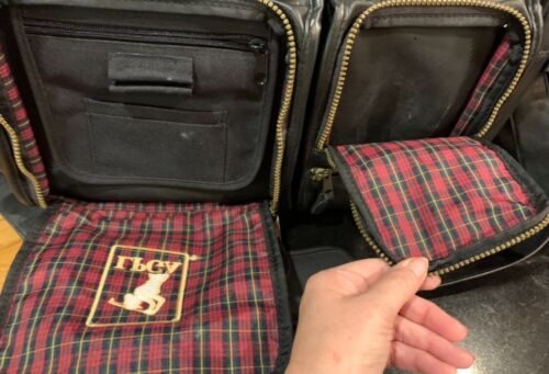 Soft Leather High End Travel Bag - Embroidered with LPGA - Tons of Pockets - Picture 2 of 6