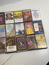LOT OF 15 CASSETTE TAPES, Elton John, Poison, Rod Stewart, Neil Diamond, Dirty D