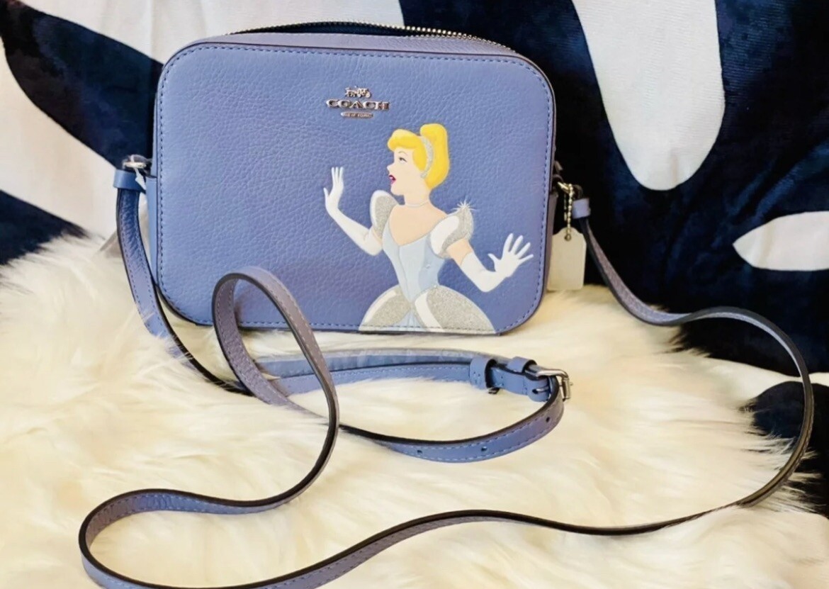 NWT Coach C3406 Disney X Mini Camera Bag with Cinderella Limited