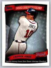 2010 Topps #PP-39 Chipper Jones Peak Performance