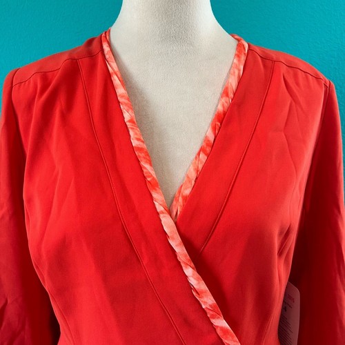NWT Cabi #216 Jane Jacket Red Peplum Career Corporate Corpcore Office Size 4 - Picture 3 of 8
