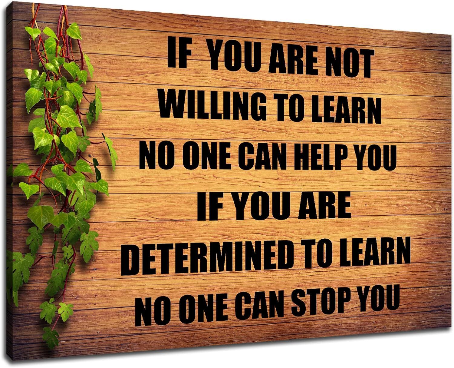 Inspirational Wall Art Print for Office Motivational Quotes Canvas Wall Art Prin