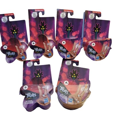 Neu Dreamworks Trolls World Tour Figuren 6er Set Tiny Dancers Serie 2