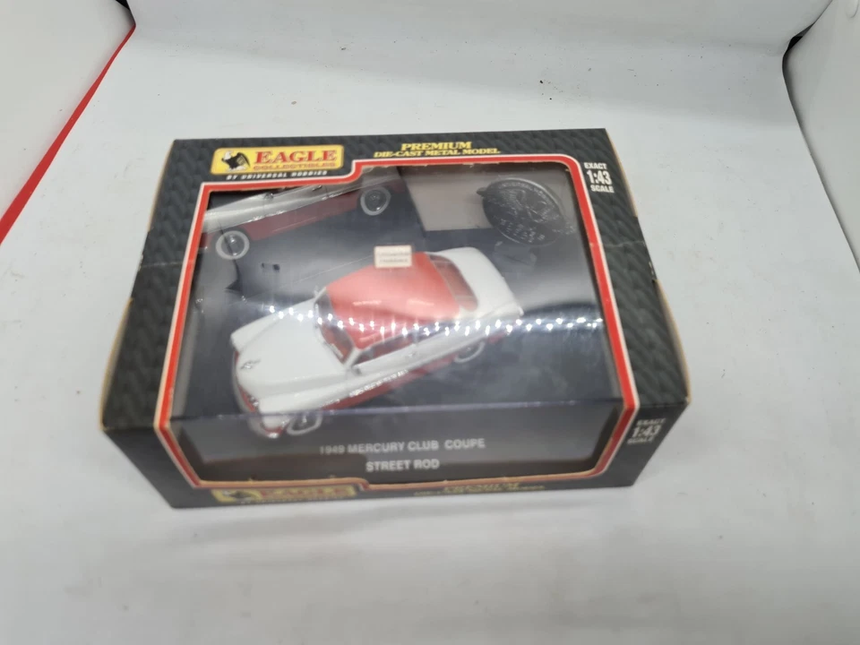 1/43 Eagle Collectables 1949 Mercury Club Coupe Street Rod Hot Rod New In Box  - Image 3 of 4