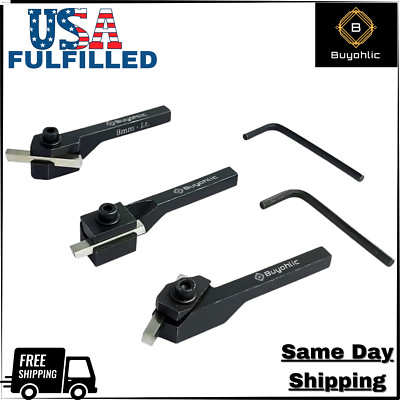 Small Lathe Turning Tool Set With HSS Tool Bits-USA FULFILLED