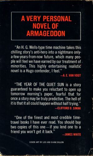Wilson Tucker. (INSCRIBED) - The Year Of The Quiet Sun. (Ace) 1970. - Picture 2 of 3