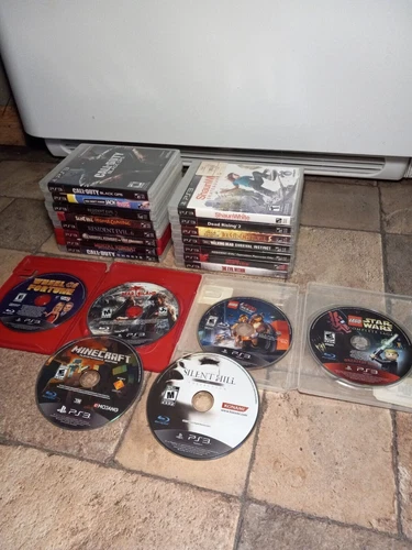 Sony PS3 Playstation 3 Video Game Lot Of 21