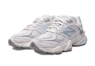 New Balance 9060 Rain Cloud White Grey Quarry Light Blue - Size 6.5 Women - NEW