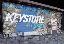 Ricky Bobby Keystone Light Camo Banner (2.5ft x 5ft)