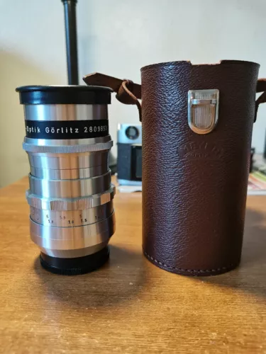 [Available Cheaper] Meyer Optik Gorlitz Trioplan 100mm f2.8 Case Caps