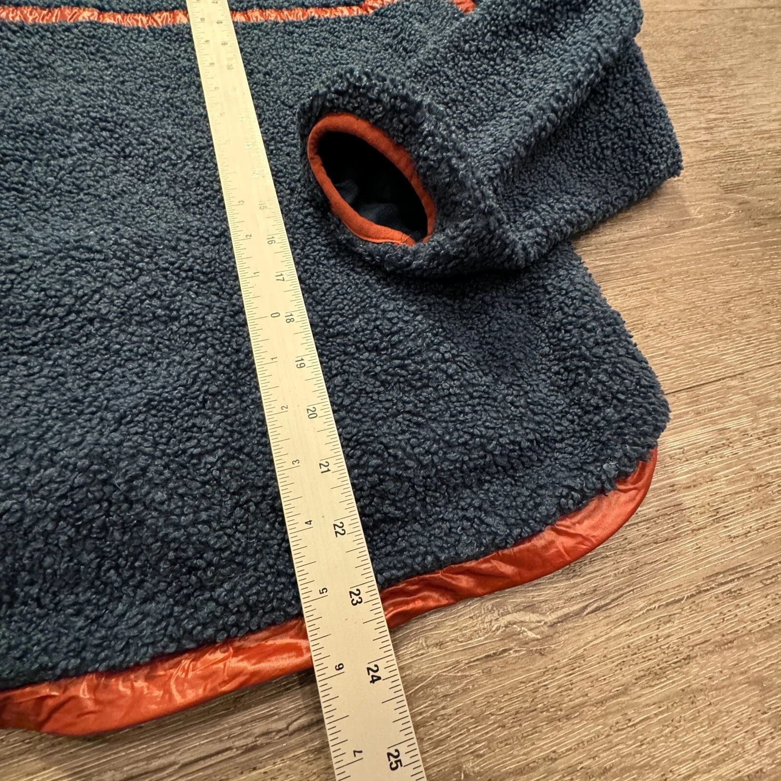 fabletics sherpa fleece pocket 1/4 zip pullover sweater