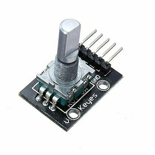 5pcs KY-040 Rotary Encoder Module Knob Push Button w Theaded Shaft + Nut Arduino - Picture 2 of 4