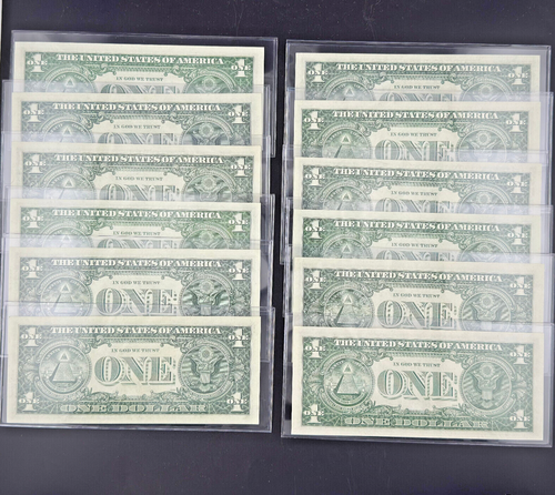 1963 A Star 1901-* District Set (A-L) Star Note Banknote U.S. Uncirculated SP170 - Picture 2 of 2