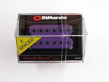 DiMarzio F-Spaced Gravity Storm Bridge Purple W/Black Poles DP 253