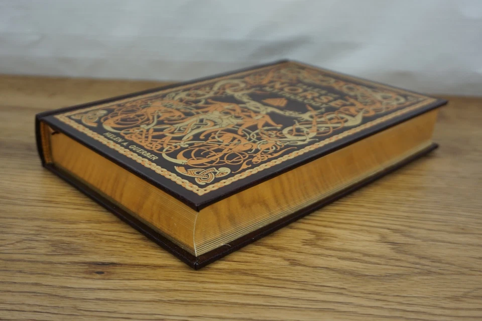 Tales of Norse мифологии иллюстрированный Guerber в твердом переплете кожи коллекционный новый - Изображение 4 из 4