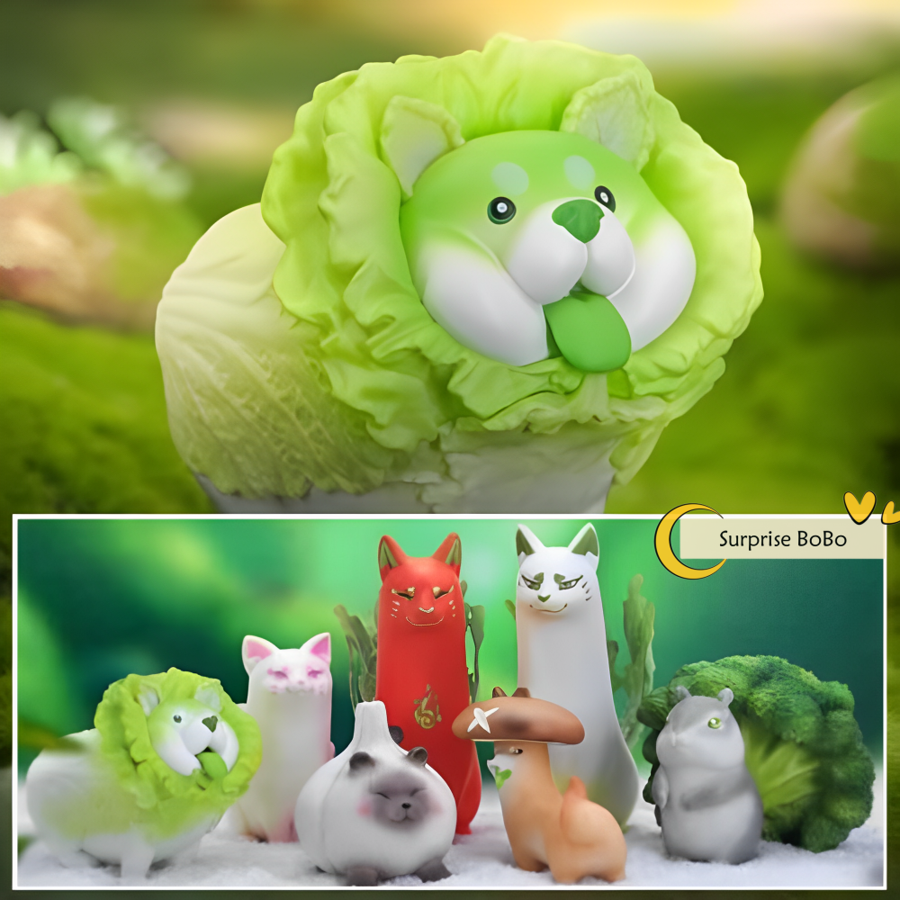 Dodowo Vegetables Fairy Series Blind Box Confirmed Figure Birthday