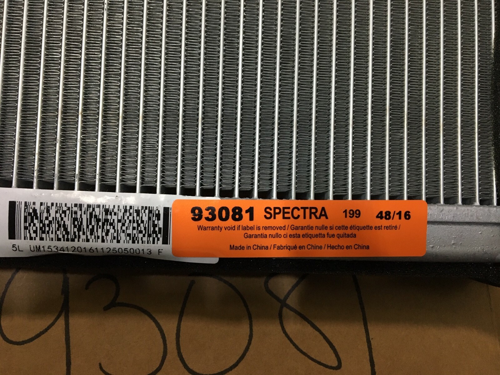 HVAC Heater Core Spectra 93081 for sale online | eBay