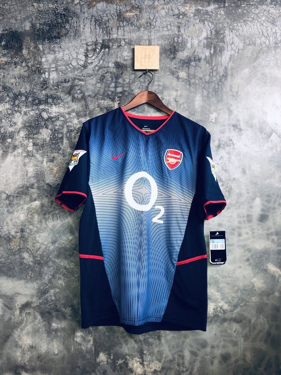 Arsenal Jersey Away Shirt 2002/03 BNWT Maglia Trikot Henry14 Arsenal Jersey Away Shirt 2002/03 BNWT Maglia Trikot Henry14