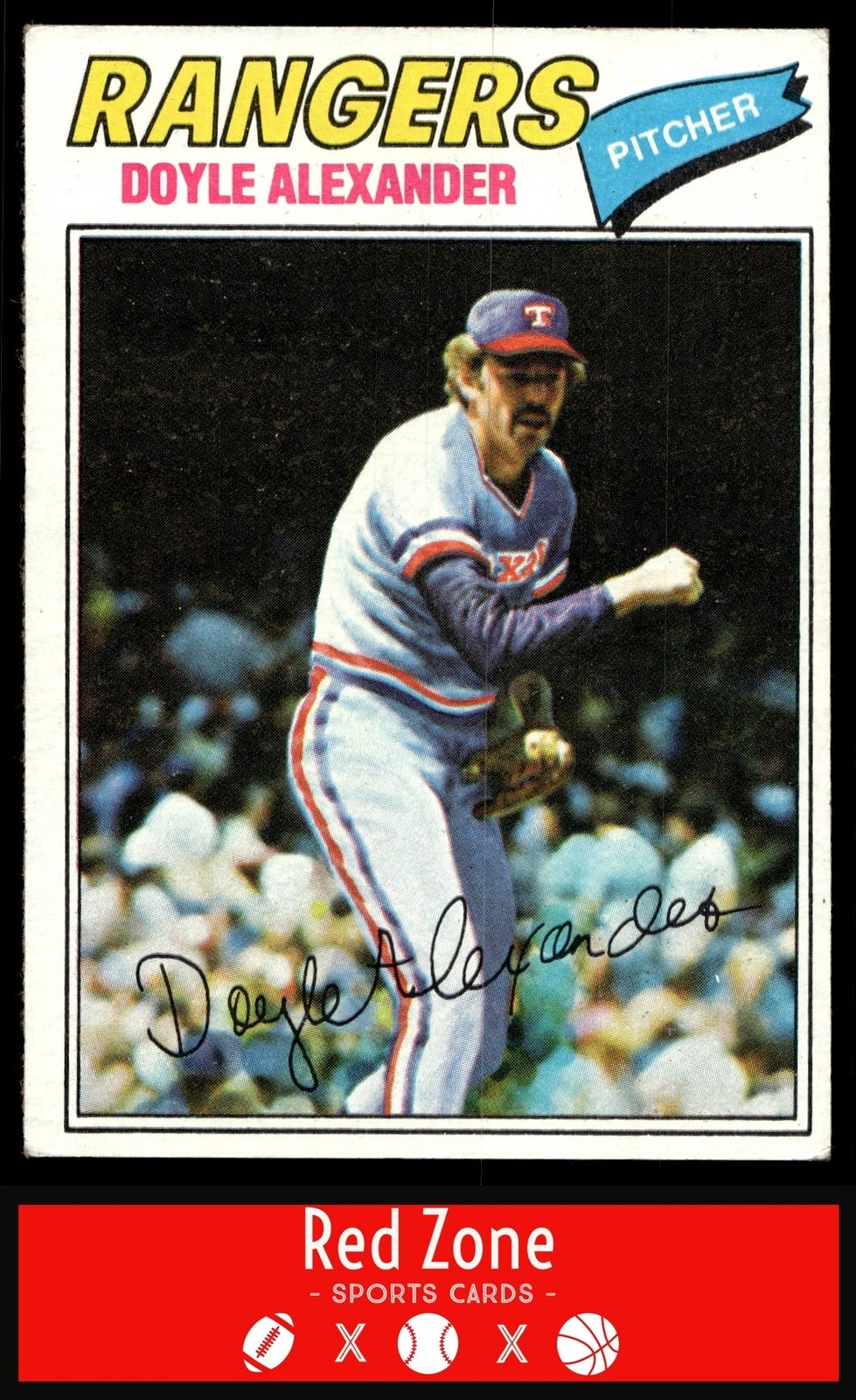 1977 Topps - #254 Doyle Alexander EX+
