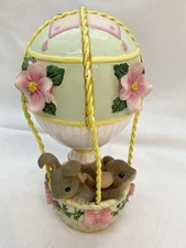 Fitz And Floyd Charming Tails Colorful Balloon Ride LE Figure 98/335